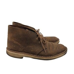 Clarks Originals Desert Boot Beeswax Brown Leather Chukka Mens Size 9 26106562